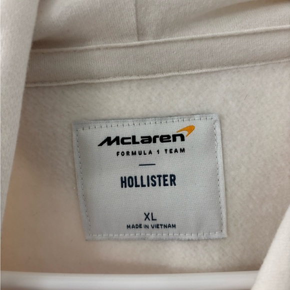 Hollister MClaren Cream Hoodie - Picture 6 of 7